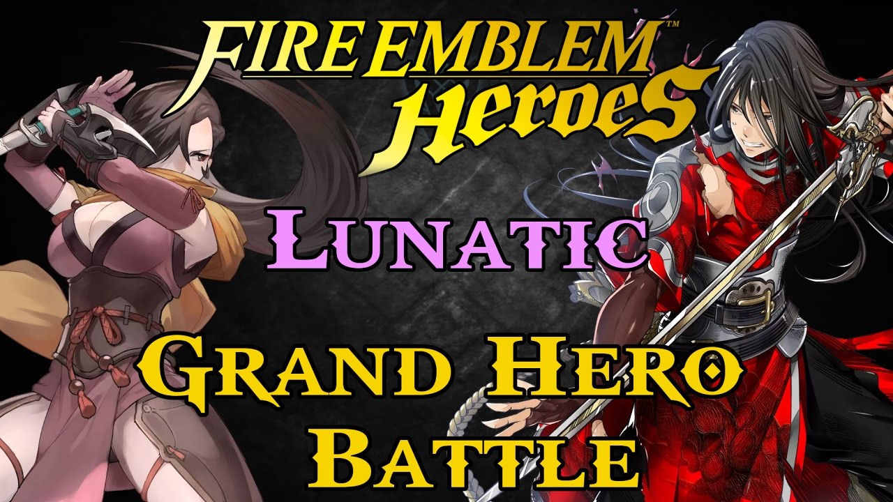 Fire Emblem Heroes Lunatic Grand Hero Battle playthrough