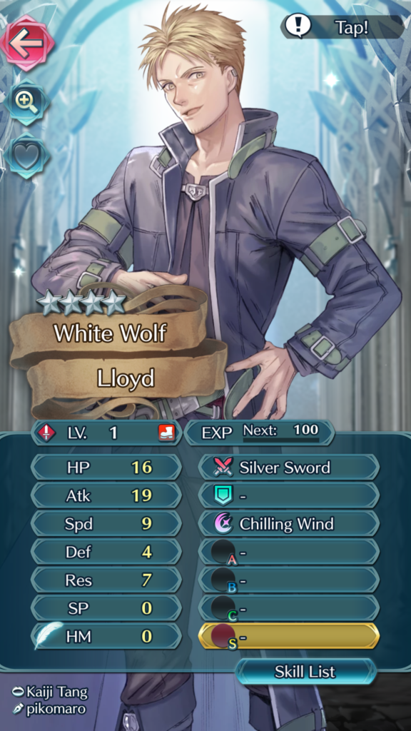 Lloyd - Grand Hero Battle Lunatic - Fire Emblem Heroes